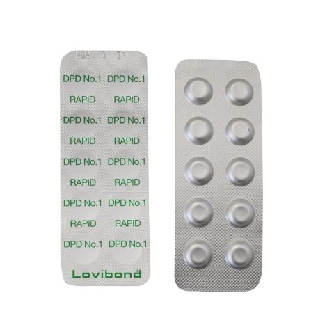 DPD-1 tablete za Pooltester Chlorine - pH LR, blister 10 kom