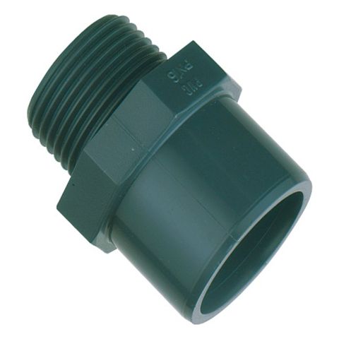 PVC adapter D40x32x1" MN