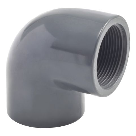 PVC koljeno D50x1 1/2'' 90° ŽN