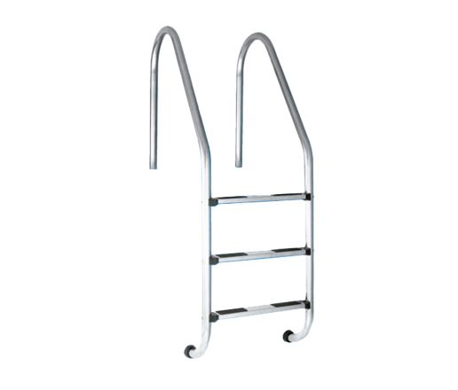 Ljestve Standard s rukohvatima i 3 protuklizna gazišta, AISI-316 [HAYWARD]