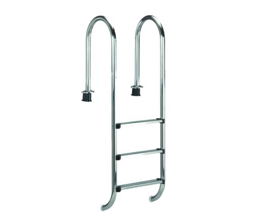Ljestve Muro STANDARD s rukohvatom i 3 gazišta, AISI-304 [ASTRALPOOL]