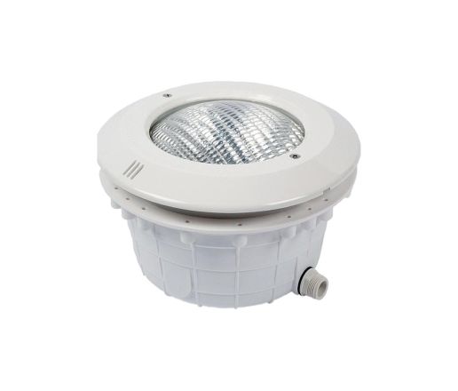 Halogeni reflektor PAR56, standard, 300 W, s kabelom, kutijom za ugradnju i bijelim ABS okvirom
