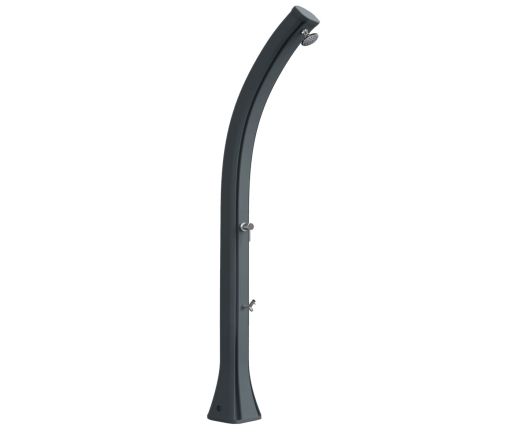 Solarni tuš s nogoperom HAPPY XL, spremnik 44 litre, antracit